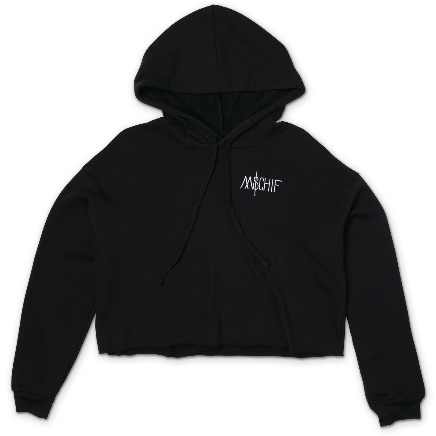 Women's Cropped Fleece Hoodie