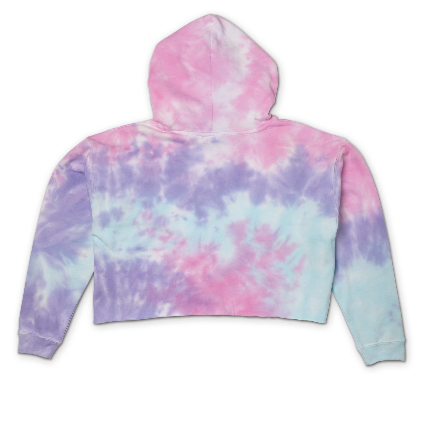 Women's Tie-Dye Crop Top Cotton Candy