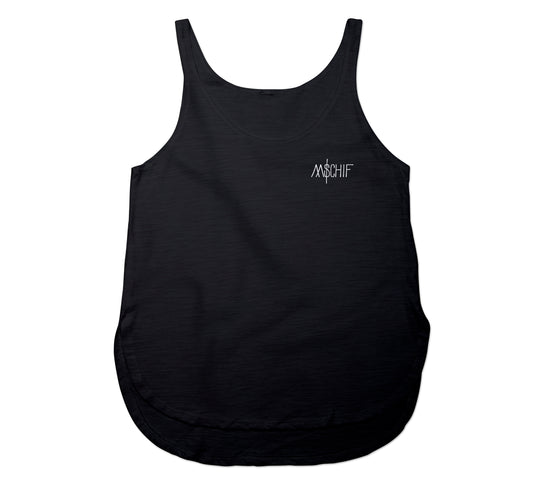 Women's Side Slit Flowy Tank