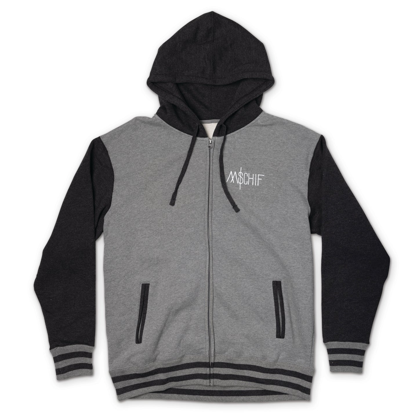 Women's Varsity Jacket Zip Hoodie
