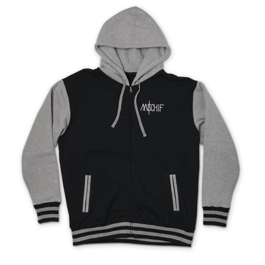 Women's Varsity Jacket Zip Hoodie