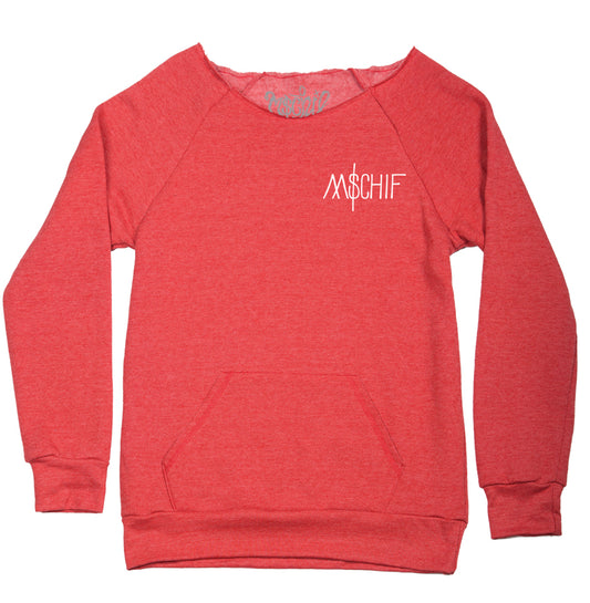 M$CHIF Logo Raglan w/Pouch Pocket Sweatshirt (Womenu2019s)